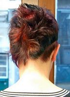 fryzury krótkie - uczesanie damskie z włosów krótkich zdjęcie numer 118